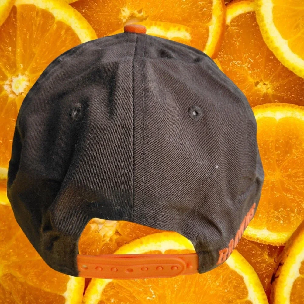 New Era 9FIFTY Cleveland Browns NFL Snapback Hat Brown Orange Flat Brim Cap Mens